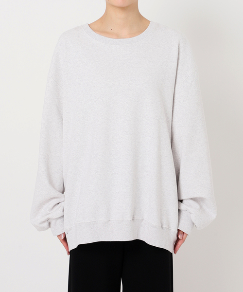 AP STUDIO(エーピーストゥディオ)の「PRINT SWEAT PULLOVER(スウェット・レディース・グレー・FREE)」の7枚目の写真