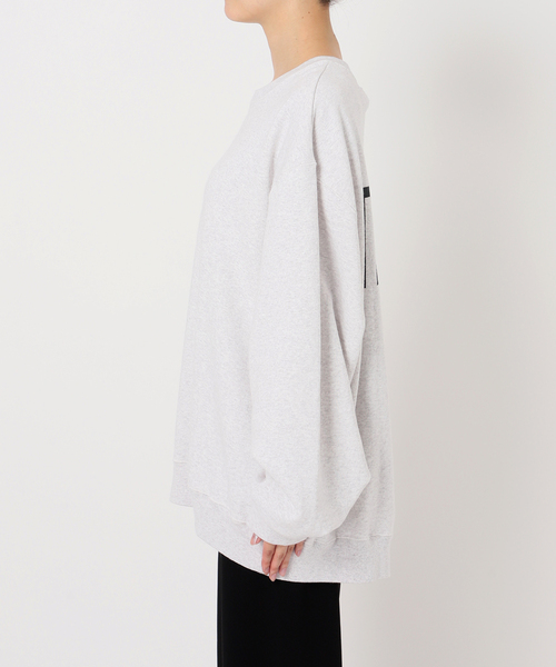 AP STUDIO(エーピーストゥディオ)の「PRINT SWEAT PULLOVER(スウェット・レディース・グレー・FREE)」の8枚目の写真