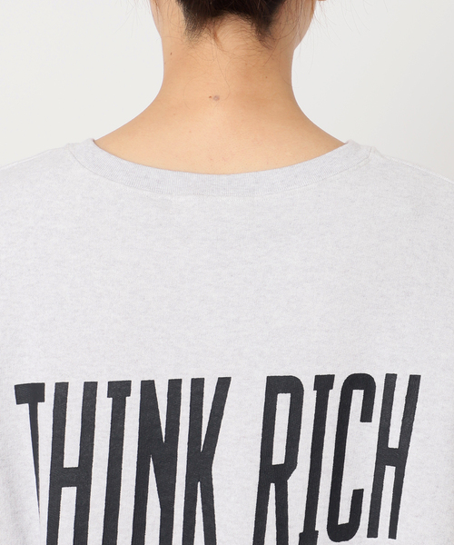 AP STUDIO(エーピーストゥディオ)の「PRINT SWEAT PULLOVER(スウェット・レディース・グレー・FREE)」の11枚目の写真