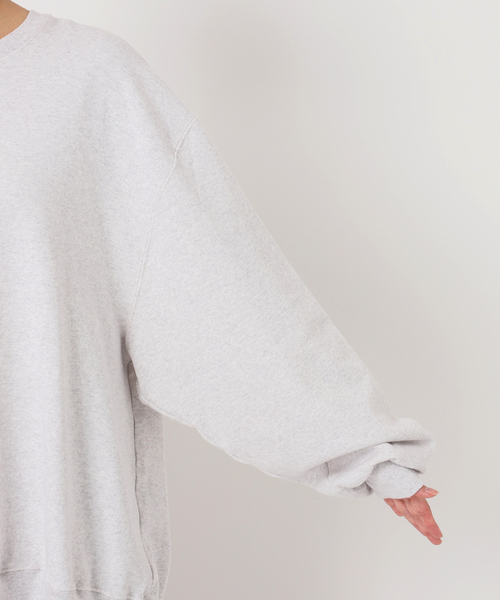 AP STUDIO(エーピーストゥディオ)の「PRINT SWEAT PULLOVER(スウェット・レディース・グレー・FREE)」の13枚目の写真