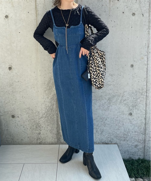 y/m by misato（イムバイミサト）の「ジオメトリックジャガードシアートップス（Tシャツ/カットソー・レディース・アイボリー/ブラック・FREE）」の11枚目の写真