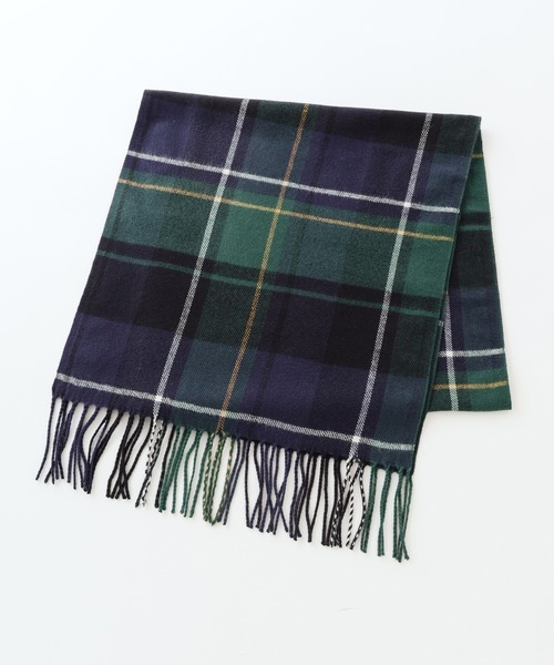 Honeys（ハニーズ）の「大きめチェック柄マフラー（マフラー・レディース・ピンク系その他2/ブルー系その他/グレー系その他2/グレー系その他/ベージュ系その他/サックスブルー系1/ネイビー系/サックスブルー系/ピンク系その他・FREE）」の18枚目の写真