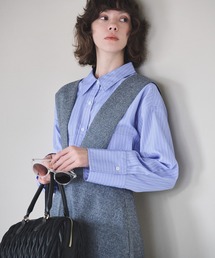 N.(N. Natural Beauty Basic) | ◆アウトポケットストライプシャツ(シャツ/ブラウス)