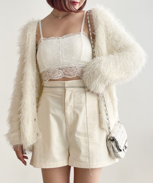 Heather（ヘザー）の「細コールショートパンツ 978413（その他パンツ