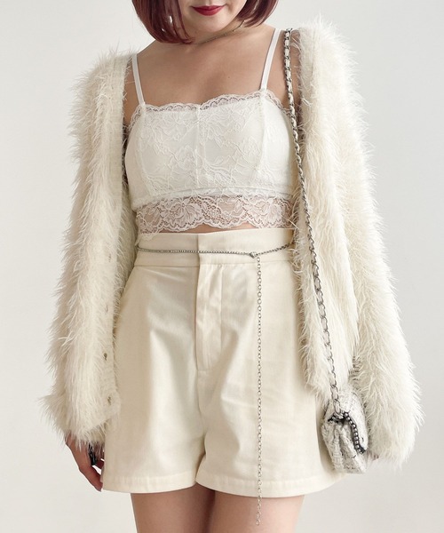 Heather（ヘザー）の「細コールショートパンツ　 978413（その他パンツ・レディース・ブラック/ブラウン/アイボリー・S/M）」の9枚目の写真