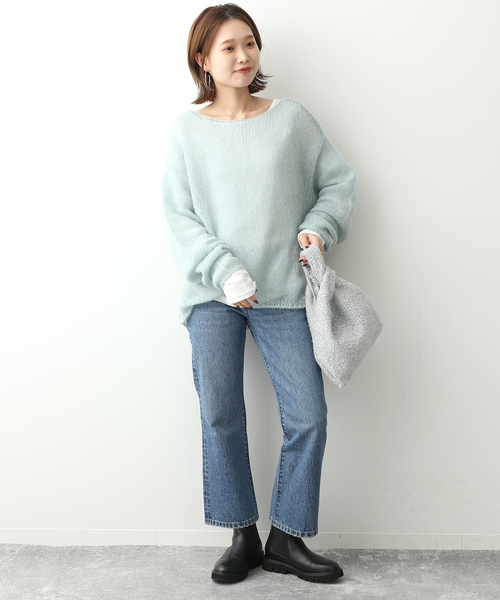 SLOBE IENA（スローブイエナ）の「SLOBE IENA ラメトートバッグ（クラッチバッグ・レディース・シルバー・FREE）」の3枚目の写真