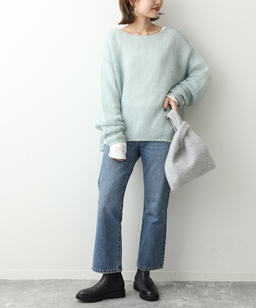 SLOBE IENA（スローブイエナ）の「SLOBE IENA ラメトートバッグ（クラッチバッグ・レディース・シルバー・FREE）」の4枚目の写真