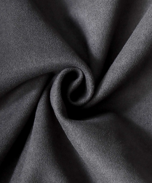 SITRY(シトリー)の「half zip cut suede big pullover /ハーフジップ カットスウェード ビッグプルオーバー(スウェット・メンズ・ブラック/サックスブルー/チャコールグレー/オフホワイト・M/L/XL)」の10枚目の写真