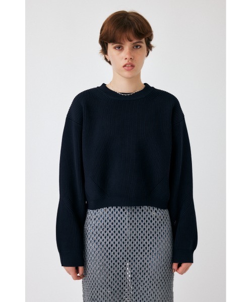 MOUSSY(マウジー)の「OVERSIZED ニット(ニット/セーター・レディース・ピンク/ライム/ネイビー/オレンジ系その他・FREE)」の10枚目の写真