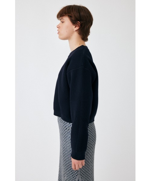 MOUSSY(マウジー)の「OVERSIZED ニット(ニット/セーター・レディース・ピンク/ライム/ネイビー/オレンジ系その他・FREE)」の11枚目の写真