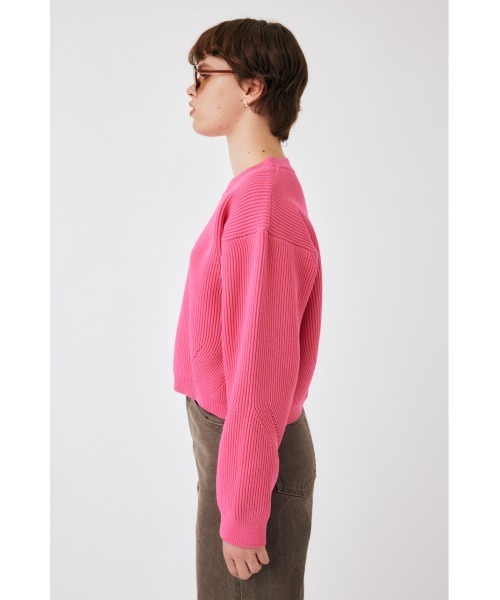 MOUSSY(マウジー)の「OVERSIZED ニット(ニット/セーター・レディース・ピンク/ライム/ネイビー/オレンジ系その他・FREE)」の20枚目の写真