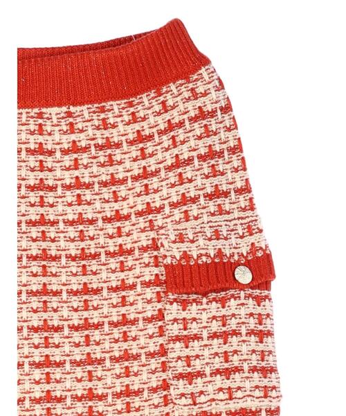 Furryrate（ファーリーレート）の「・furry　rate　ツィードラメニットスカート（スカート・レディース・ブラック/オレンジ・FREE）」の13枚目の写真