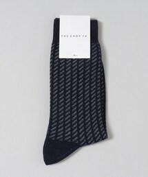 ◆シャドーチェック柄ソックス