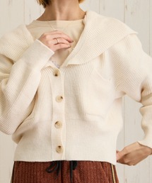 リブ編みニット」に該当するレディースのカーディガン/ボレロ