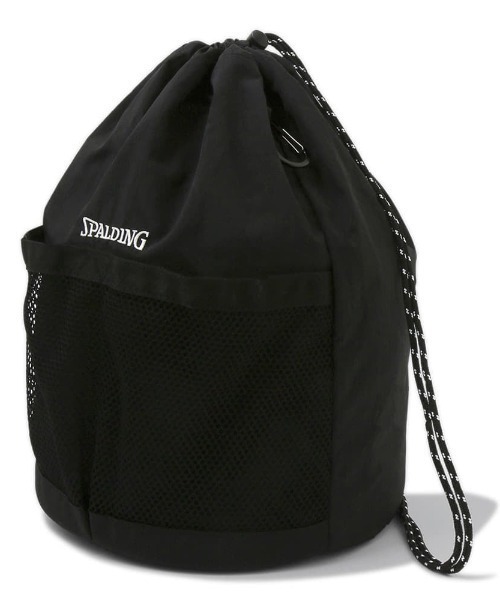 SPALDING(スポルディング)の「【SPALDING:スポルディング】キンチャクボールホルダー/ミニバッグ・ナップサック(ショルダーバッグ・メンズ・サンドベージュ/ブラック・FREE)」の17枚目の写真