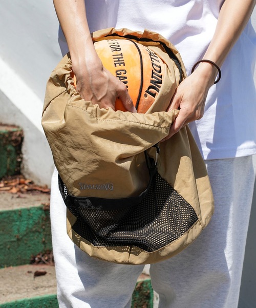 SPALDING:スポルディング】キンチャクボールホルダー/ミニバッグ