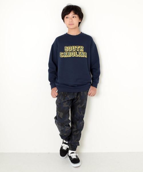 GLAZOS（グラソス）の「【あったか】スーパーストレッチ裏起毛・ジョガーパンツ（その他パンツ・キッズ・カーキ/ブラック/マルチ/ベージュ・170cm/150cm/140cm/160cm）」の8枚目の写真