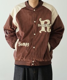 ▲VARSITY PANEL JACKET/バーシティーパネルジャケット スタジャン シティーボーイ