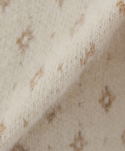 セール】petite LULU ラメジャガードカーディガン（カーディガン