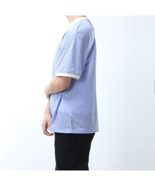 Reebok(リーボック)の「ユニティートップス / UNITY TOP(Tシャツ/カットソー・メンズ・ホワイト/ライラック・LARGE/MEDIUM/SMALL/XX-LARGE/X-LARGE)」の6枚目の写真