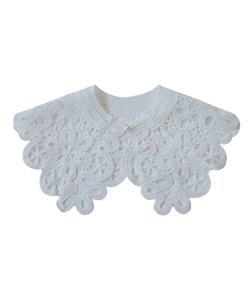 antiqua（アンティカ）の「ビッグレースカラー（付け襟・キッズ・ホワイト・FREE）」の16枚目の写真