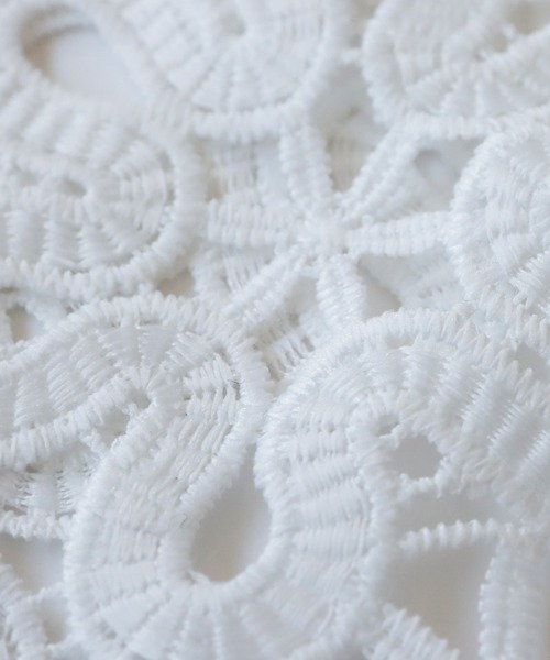 antiqua（アンティカ）の「ビッグレースカラー（付け襟・キッズ・ホワイト・FREE）」の18枚目の写真