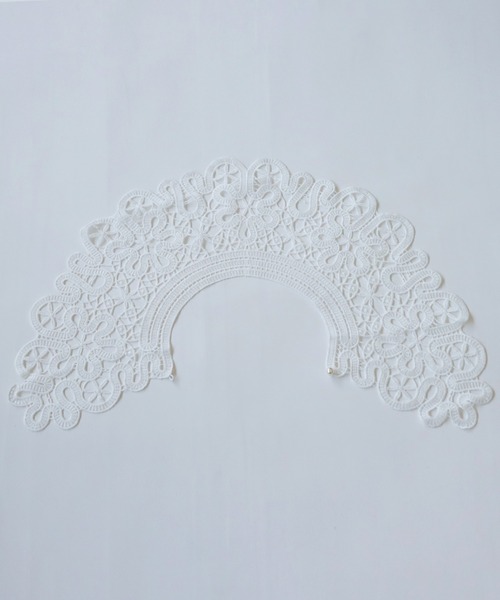 antiqua（アンティカ）の「ビッグレースカラー（付け襟・キッズ・ホワイト・FREE）」の17枚目の写真