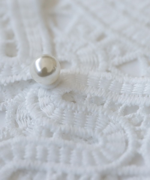 antiqua（アンティカ）の「ビッグレースカラー（付け襟・キッズ・ホワイト・FREE）」の19枚目の写真