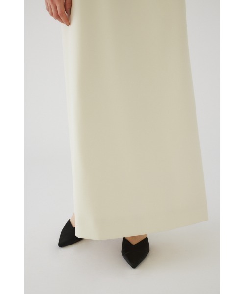 RIM.ARK（リムアーク）の「Shoulder tuck long dress ショルダータックロングドレス（ワンピース・レディース・ブラック/ネイビー/アイボリー・38/40/36）」の8枚目の写真