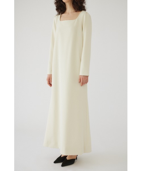 RIM.ARK ◌ タックロングドレス　38サイズ RIM.ARK（リムアーク）の「Shoulder tuck long dress ショルダー