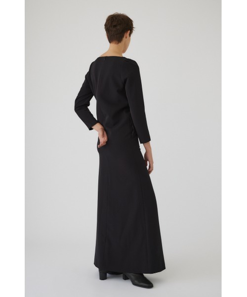 RIM.ARK ◌ タックロングドレス　38サイズ RIM.ARK（リムアーク）の「Shoulder tuck long dress ショルダー