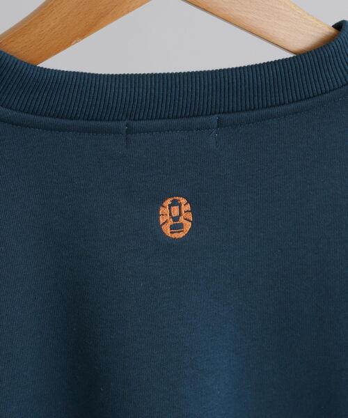 COLEMAN（コールマン）の「COLEMAN（コールマン）別注プリント裏毛クルーネックスウェット23AW（スウェット・メンズ・ダークグリーン/ネイビー/グレー/オフホワイト・S/M/L/XL）」の13枚目の写真