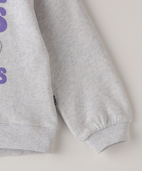 SHIPS（シップス）の「SHIPS KIDS:100～125cm / ガーゼ 裏毛 メッセージ スウェット（Tシャツ/カットソー・キッズ・ブルー/ライトグレー・SMALL/MEDIUM）」の5枚目の写真