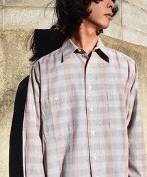 【ヴィンテージ古着】pierre cardin / ピエールカルダン チェック柄 長袖シャツ
