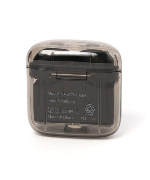 niko and...（ニコアンド）の「オリジナルニコロゴクリアワイヤレスイヤホン（ヘッドフォン/イヤホン・レディース・ブラック/その他1・0）」の6枚目の写真