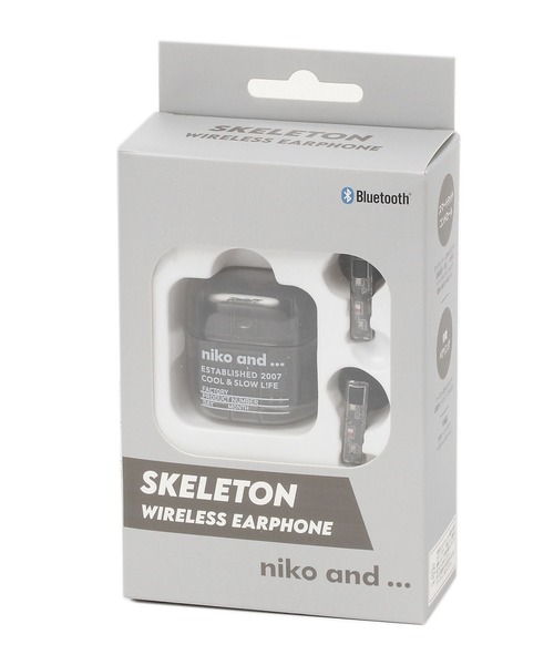 niko and...（ニコアンド）の「オリジナルニコロゴクリアワイヤレスイヤホン（ヘッドフォン/イヤホン・レディース・ブラック/その他1・0）」の11枚目の写真