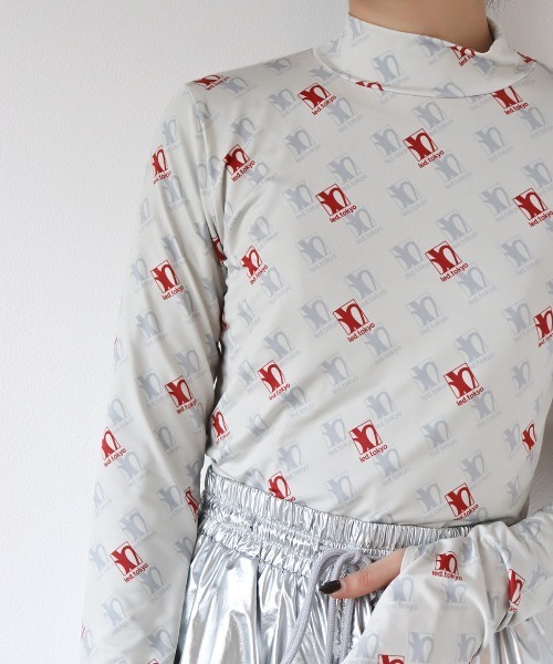 led.tokyo（レッドトウキョウ）の「【led.tokyo】HIGH NECK ORIGINAL PRINT TOPS（その他トップス・レディース・ブラック/グレー/レッド・FREE）」の19枚目の写真