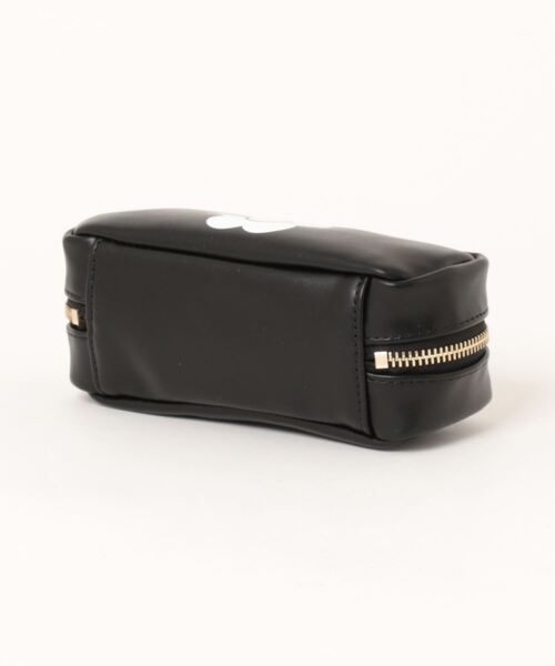 MARY QUANT（マリークワント）の「オーロラロゴプリント Wポケットペンケース（ポーチ・レディース・ピンク/ブラック・FREE）」の8枚目の写真