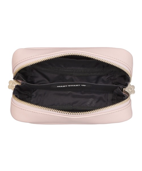 MARY QUANT（マリークワント）の「オーロラロゴプリント Wポケットペンケース（ポーチ・レディース・ピンク/ブラック・FREE）」の5枚目の写真