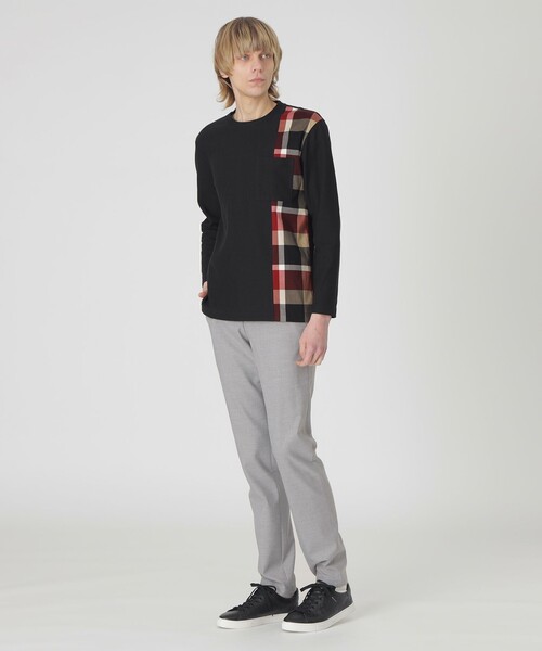 BLACK LABEL CRESTBRIDGE（ブラックレーベル・クレストブリッジ）の「【一部店舗限定】ＴＲストレッチチノトラウザーズ（チノパンツ・メンズ・ベージュ系その他/ライトグレー/ブルー・S/M/L/XL）」の16枚目の写真