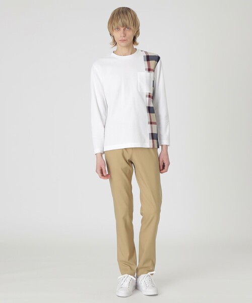 BLACK LABEL CRESTBRIDGE（ブラックレーベル・クレストブリッジ）の「【一部店舗限定】ＴＲストレッチチノトラウザーズ（チノパンツ・メンズ・ベージュ系その他/ライトグレー/ブルー・S/M/L/XL）」の18枚目の写真