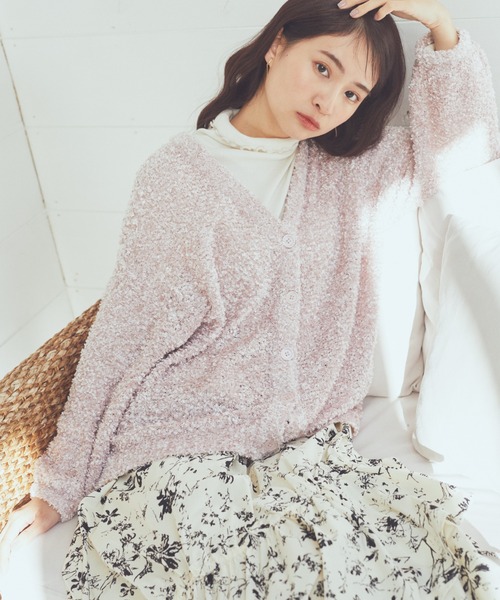 earth music&ecology(アースミュージックアンドエコロジー)の「アシメギャザーヘムスカート(スカート・レディース・パープル/ブラック/その他14・FREE)」の5枚目の写真