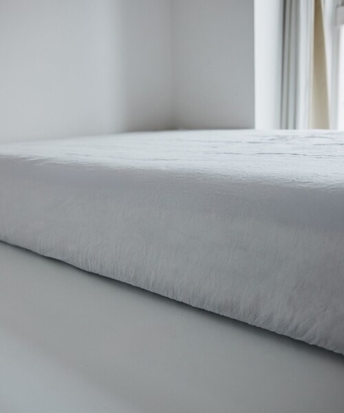 プレーンリネン フラットシーツ（シングル）（寝具）｜TOMORROWLAND