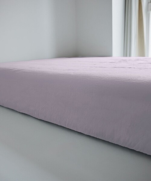 プレーンリネン フラットシーツ（シングル）（寝具）｜TOMORROWLAND