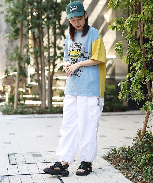 チチカカ(チチカカ)の「USAコットン お酒ルチャプリントTシャツ【ユニセックス】(Tシャツ/カットソー・メンズ・その他1/ホワイト/ブラック・LARGE/MEDIUM)」の5枚目の写真