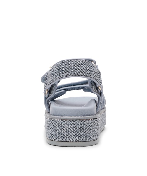 STEVE MADDEN(スティーブマデン)の「ダブルベルトラフィアサンダル/STEVE MADDEN BIGMONA-US(サンダル・レディース・ナチュラル/ブラック・23.0cm/24.5cm/24.0cm/23.5-24/23.5cm/22.5cm)」の13枚目の写真