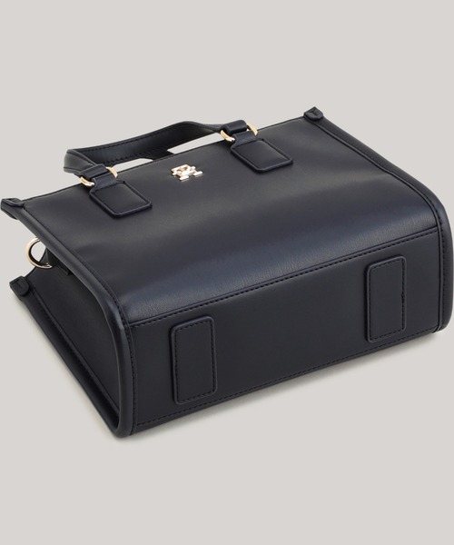 TOMMY HILFIGER（トミーヒルフィガー）の「【Oggi掲載】【FUDGE掲載】モノタイプミニトートバッグ（ショルダーバッグ・レディース・ホワイト/ベージュ/ネイビー/ライトブルー・FREE）」の7枚目の写真