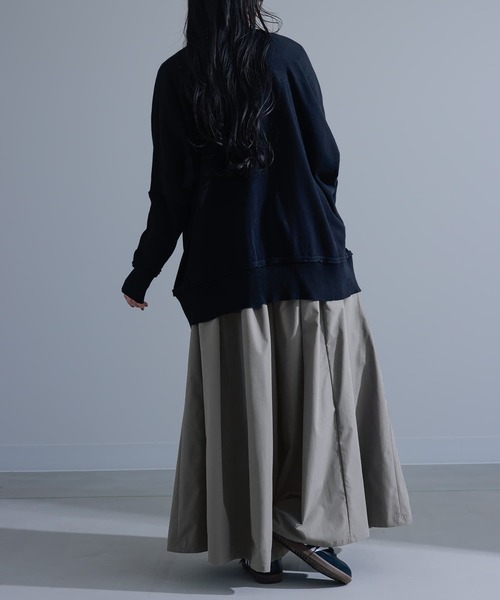 kOhAKU（コハク）の「『ボリュームワイドパンツ』（その他パンツ・レディース・グレー/ブラック・FREE）」の7枚目の写真