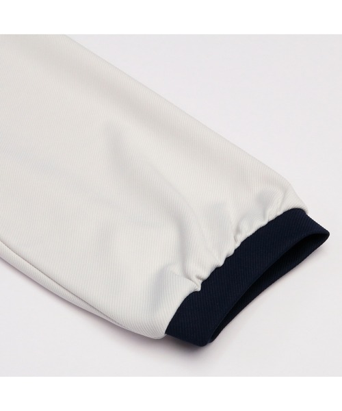 TOKYO SHIRTS（トウキョウシャツ）の「配色センターシーム 長袖ブラウス（Tシャツ/カットソー・レディース・ネイビー/ブルーグリーン/アイボリー・L/M）」の4枚目の写真
