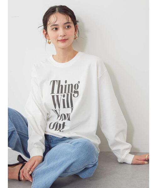 AMERICAN HOLIC（アメリカンホリック）の「GOOD　THING　ロゴカットプルオーバー（Tシャツ/カットソー・レディース・A・M/L）」の2枚目の写真